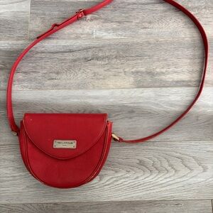 Ted Lapidus Red Shoulder Bag